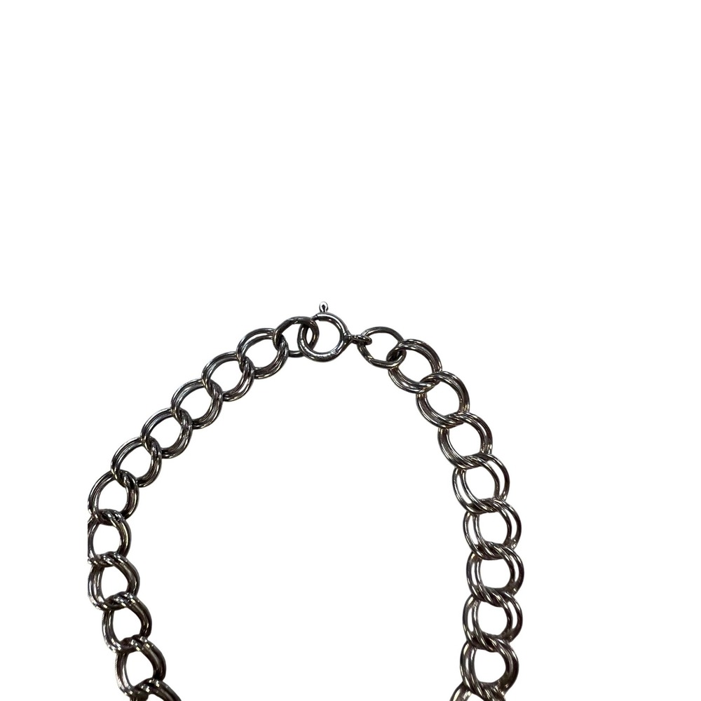 James Avery Music Note Bracelet Womens 7in Silver Excellent Sterling Charm - Picture 5 of 5